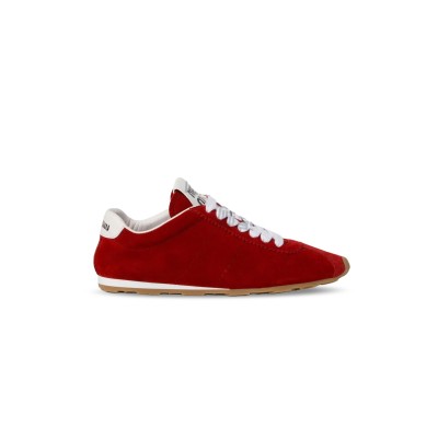 MIU MIU PLUME SUEDE SNEAKERS 5E114E